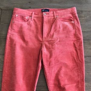 Gap cigarette cords, high waist, size 14